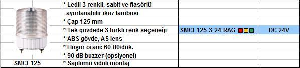 Q-Light 3 Renkli İkaz Lambası