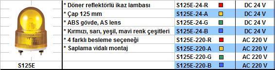 Q-Light Döner Reflektörlü İkaz Lambası