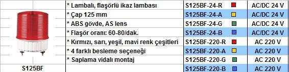 Sabit Işıklı İkaz Lambası