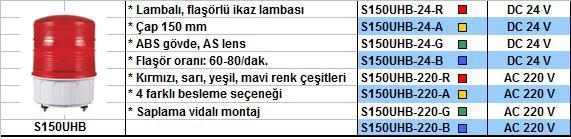Sabit Işıklı İkaz Lambası