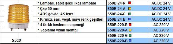 Sabit Işıklı İkaz Lambası
