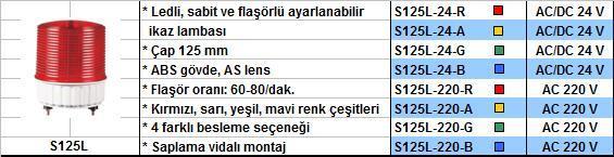 Q-Light Ledli Flasörlü İkaz Lambası