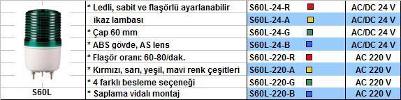 Q-Light Ledli Flasörlü İkaz Lambası