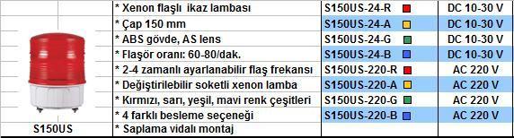 Q-Light Xenon Flaşlı İkaz Lambası