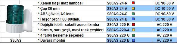 Q-Light Xenon Flaşlı İkaz Lambası