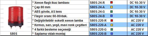 Q-Light Xenon Flaşlı İkaz Lambası
